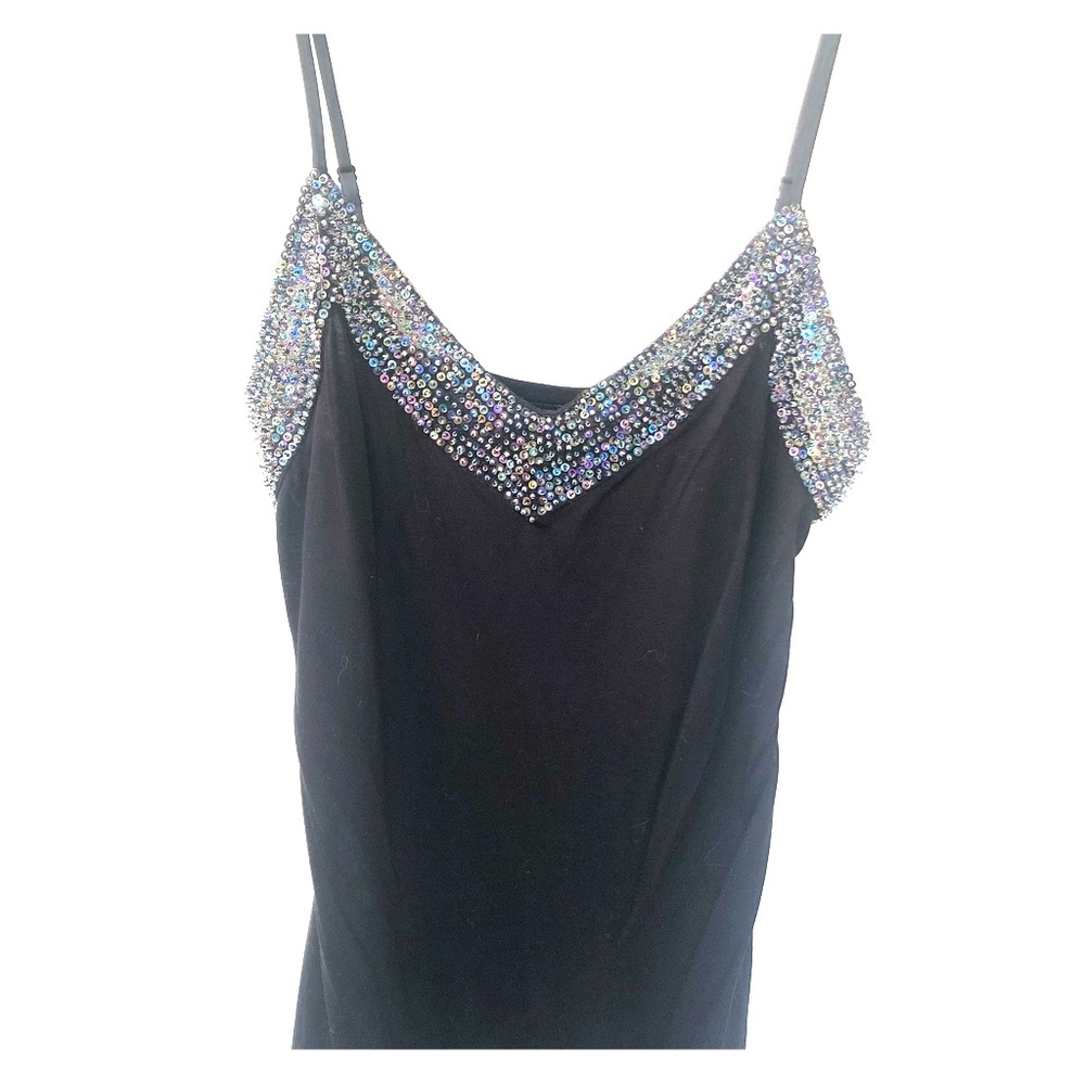 NEW BCBG Max Azria Black Dressy Tank Top